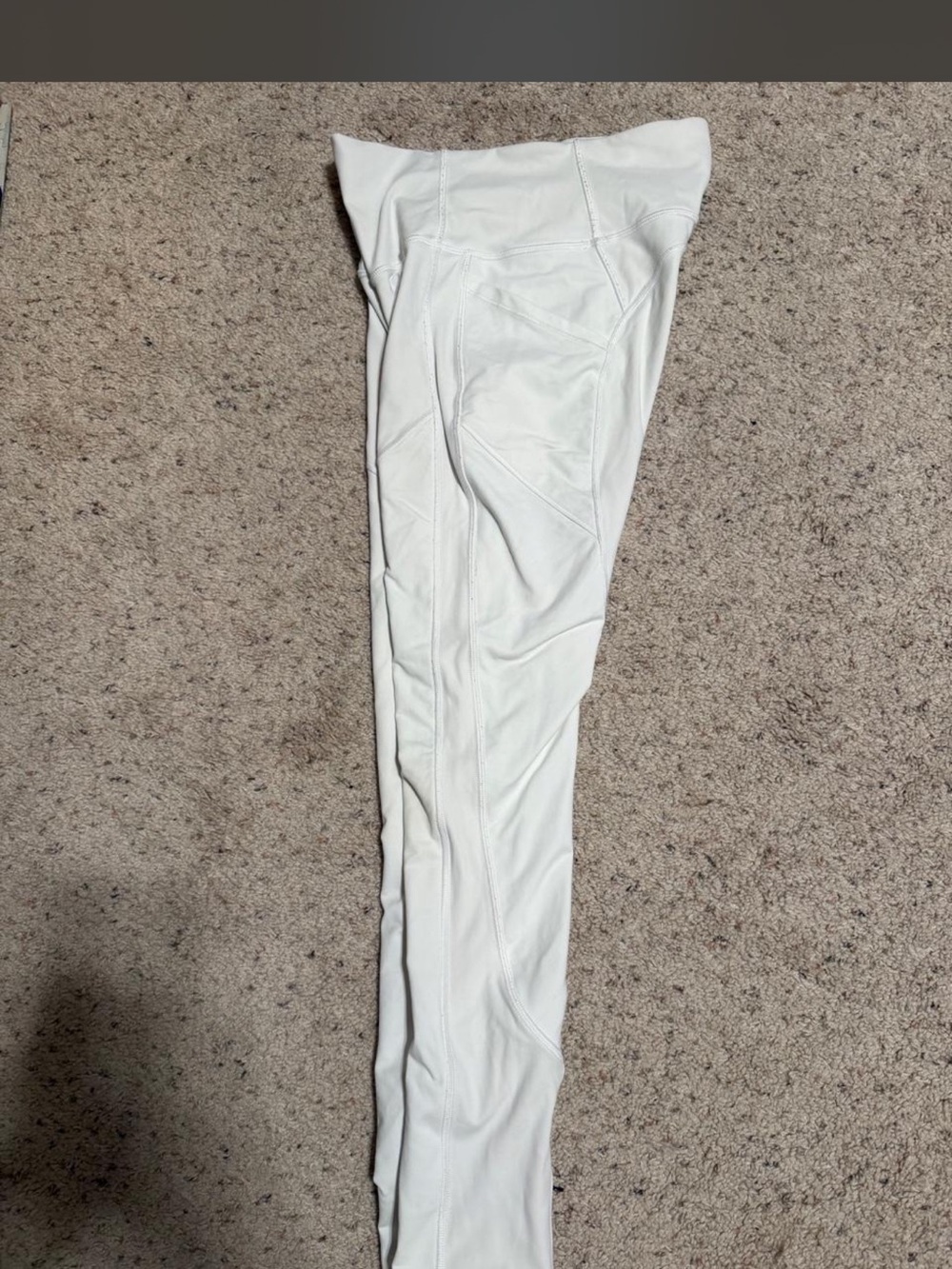lululemon athletica White High-Rise Track Pants - Picture 3 of 4